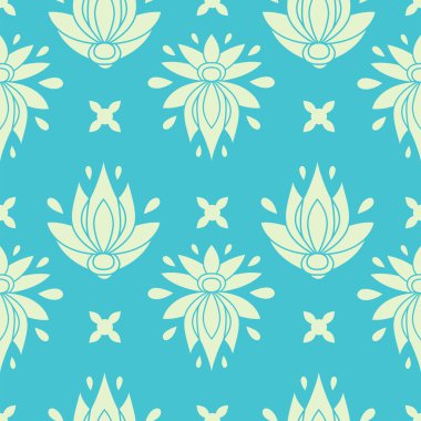 çiçek seamless modeli. doku tüm türü dokular, duvar kağıdı, web sayfası arka planı için kullanılabilir. eps10 formatı vektör çizim