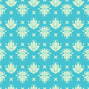 çiçek seamless modeli. doku tüm türü dokular, duvar kağıdı, web sayfası arka planı için kullanılabilir. eps10 formatı vektör çizim