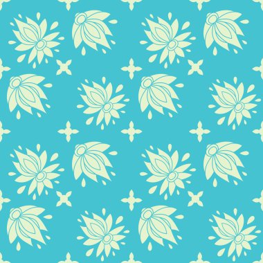 çiçek seamless modeli. doku tüm türü dokular, duvar kağıdı, web sayfası arka planı için kullanılabilir. eps10 formatı vektör çizim