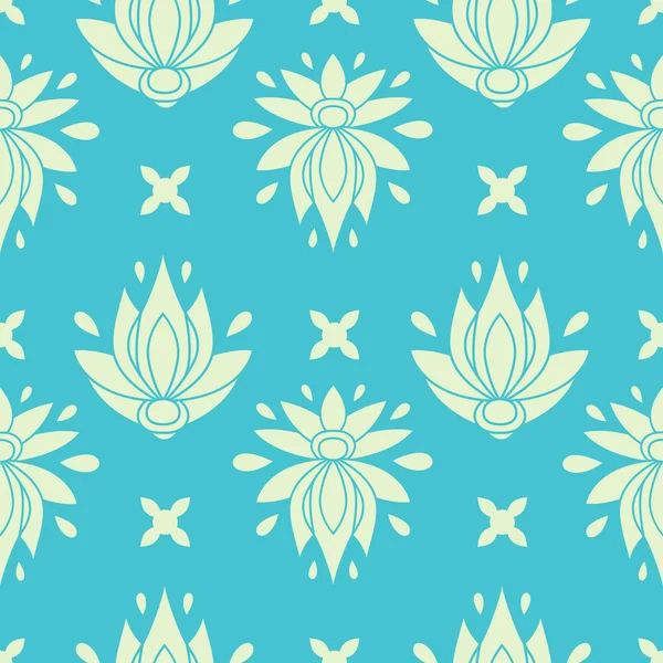 Patrón sin costura floral. textura se puede utilizar para todo tipo de texturas, papel pintado, fondo de página web. ilustración vectorial formato eps10 — Archivo Imágenes Vectoriales