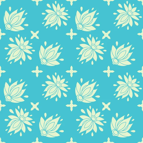 Motif floral sans couture. texture peut être utilisé pour toutes les textures de type, papier peint, fond de page Web. illustration vectorielle au format eps10 — Image vectorielle