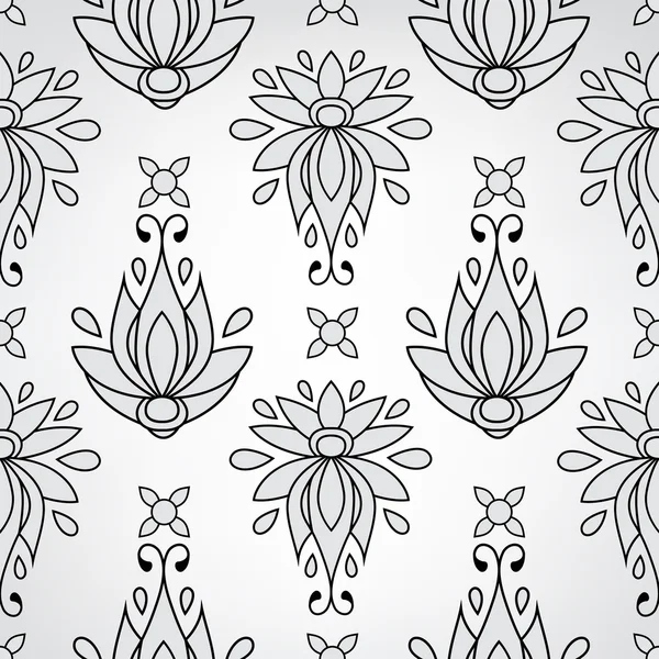 Motif floral sans couture. texture peut être utilisé pour toutes les textures de type, papier peint, fond de page Web. illustration vectorielle au format eps10 — Image vectorielle