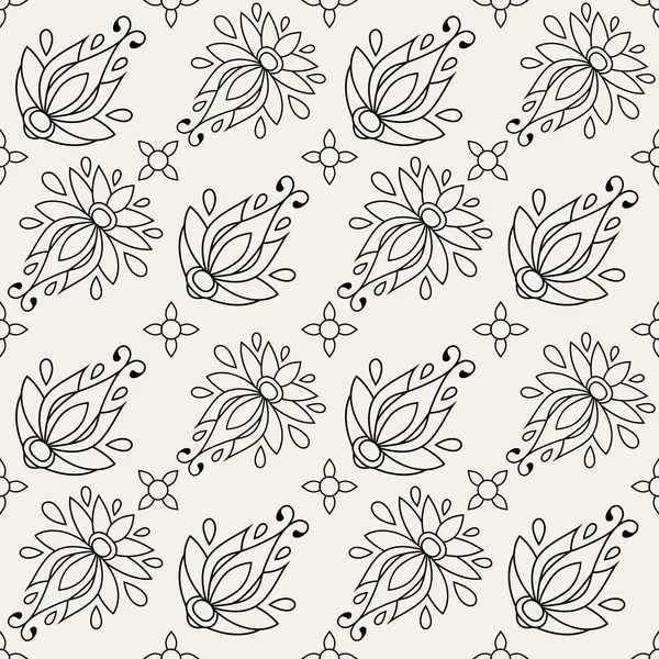 Floral seamless pattern. texture can be used for all type textures, wallpaper, web page background. eps10 format vector illustration — Stock Vector