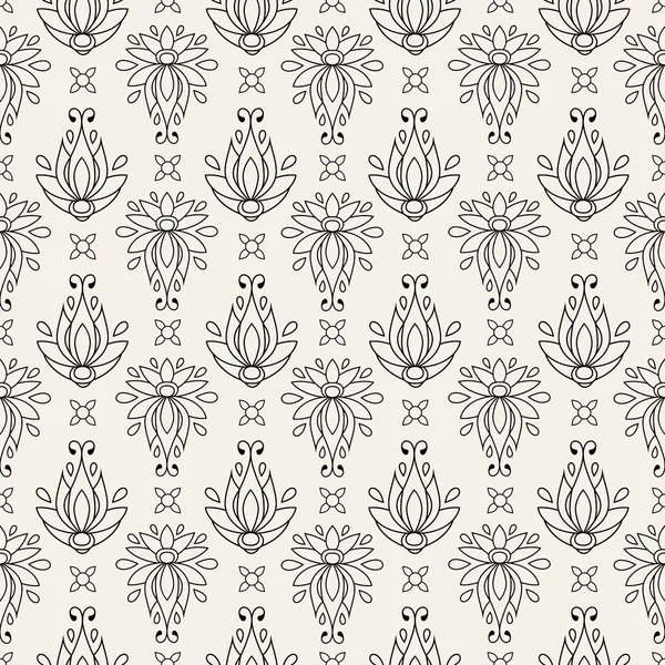 Motif floral sans couture. texture peut être utilisé pour toutes les textures de type, papier peint, fond de page Web. illustration vectorielle au format eps10 — Image vectorielle