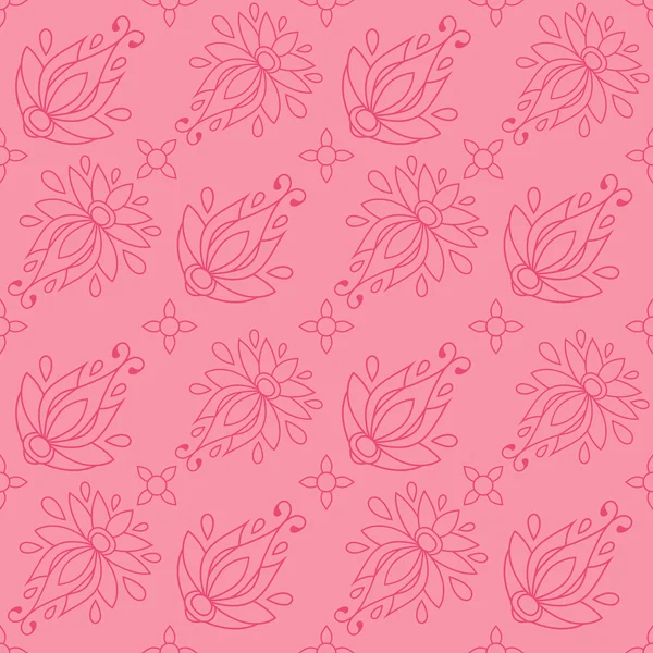 Padrão sem costura floral. textura pode ser usado para todos os tipos de texturas, papel de parede, fundo da página web. ilustração vetorial de formato eps10 — Vetor de Stock