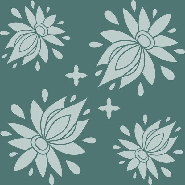 Motif floral sans couture. texture peut être utilisé pour toutes les textures de type, papier peint, fond de page Web. illustration vectorielle au format eps10 — Image vectorielle