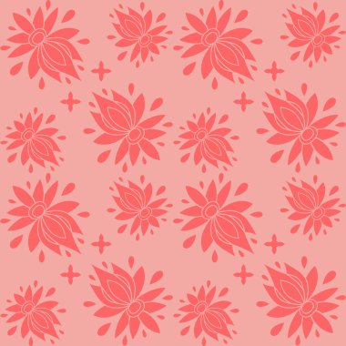 çiçek seamless modeli. doku tüm türü dokular, duvar kağıdı, web sayfası arka planı için kullanılabilir. eps10 formatı vektör çizim