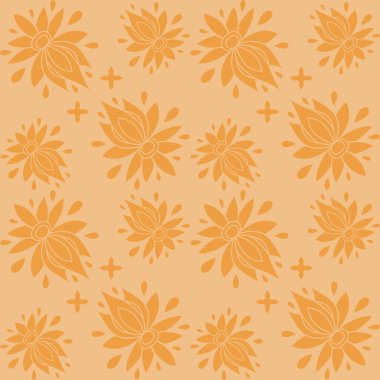 çiçek seamless modeli. doku tüm türü dokular, duvar kağıdı, web sayfası arka planı için kullanılabilir. eps10 formatı vektör çizim