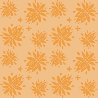 çiçek seamless modeli. doku tüm türü dokular, duvar kağıdı, web sayfası arka planı için kullanılabilir. eps10 formatı vektör çizim