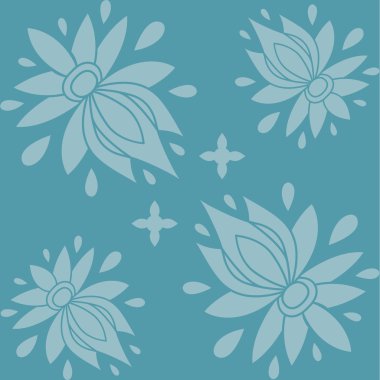 çiçek seamless modeli. doku tüm türü dokular, duvar kağıdı, web sayfası arka planı için kullanılabilir. eps10 formatı vektör çizim