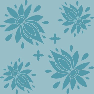 çiçek seamless modeli. doku tüm türü dokular, duvar kağıdı, web sayfası arka planı için kullanılabilir. eps10 formatı vektör çizim