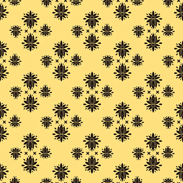 Motif floral sans couture. texture peut être utilisé pour toutes les textures de type, papier peint, fond de page Web. illustration vectorielle au format eps10 — Image vectorielle