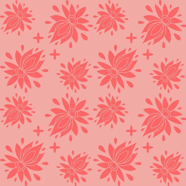 Floral seamless pattern. texture can be used for all type textures, wallpaper, web page background. eps10 format vector illustration — Stock Vector