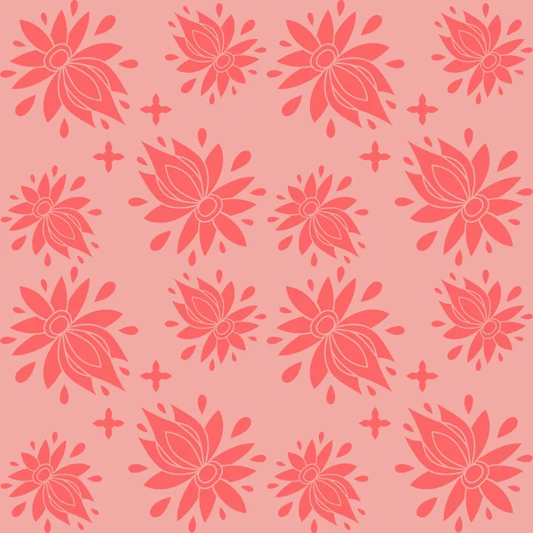 Floral seamless pattern. texture can be used for all type textures, wallpaper, web page background. eps10 format vector illustration — Stock Vector