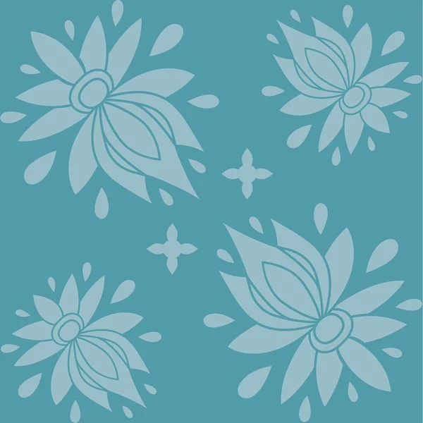 Motif floral sans couture. texture peut être utilisé pour toutes les textures de type, papier peint, fond de page Web. illustration vectorielle au format eps10 — Image vectorielle