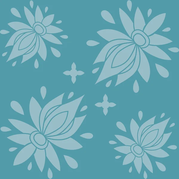 Motif floral sans couture. texture peut être utilisé pour toutes les textures de type, papier peint, fond de page Web. illustration vectorielle au format eps10 — Image vectorielle