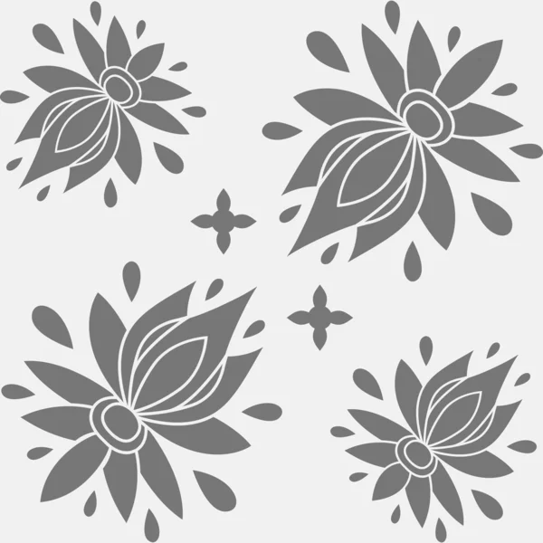 Floral seamless pattern. texture can be used for all type textures, wallpaper, web page background. eps10 format vector illustration — Stock Vector