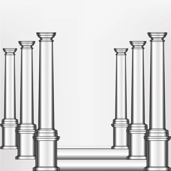 Modelo de columna Grecia — Vector de stock