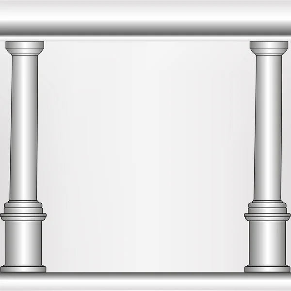 Griechisches Säulenmodell — Stockvektor
