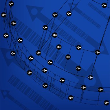 soyut teknoloji, web tasarım için şablon arka plan dizildi. eps10 doku vektör çizim