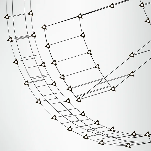 抽象的なテクノロジーの web デザイン テンプレートの背景が並ぶ。eps10 テクスチャ ベクトル イラスト — ストックベクタ