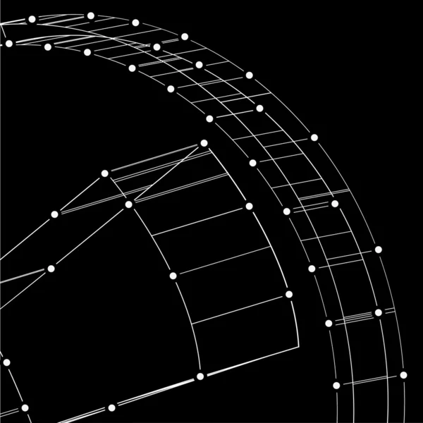 Abstrakte Technologie ausgekleidete Vorlage Hintergrund für Web-Design. eps10 Texturvektorillustration — Stockvektor