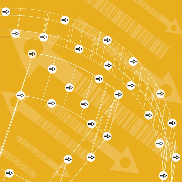 Fondo de plantilla forrado de tecnología abstracta para el diseño web. eps10 textura vector ilustración — Archivo Imágenes Vectoriales