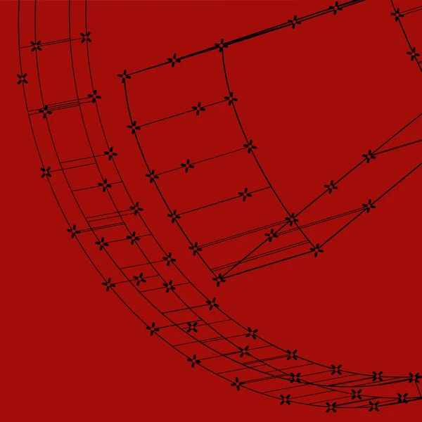 Fondo de plantilla forrado de tecnología abstracta para el diseño web. eps10 textura vector ilustración — Archivo Imágenes Vectoriales