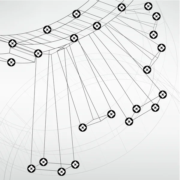 Technologie abstraite tapissé fond de modèle pour la conception web. illustration vectorielle de texture eps10 — Image vectorielle