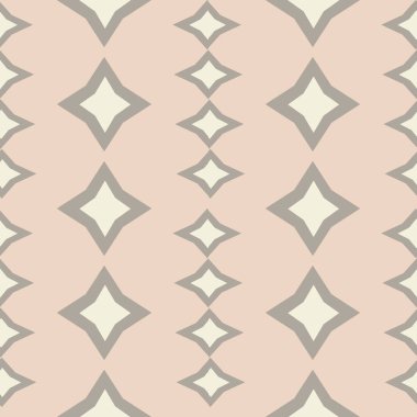 Elmas şekli, klasik çizgili bir model. Pastel arka plan, moda sanat tasarımı.