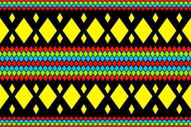 The decoration of geometric shape form a pattern to be beautiful striped,fashion art design.