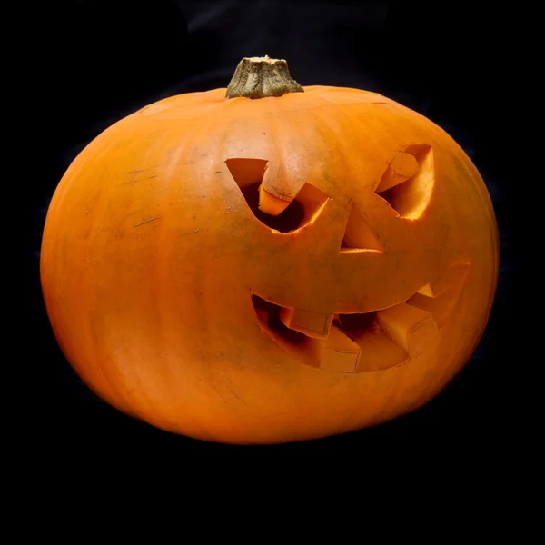 Linterna de calabaza de Halloween. — Foto de Stock