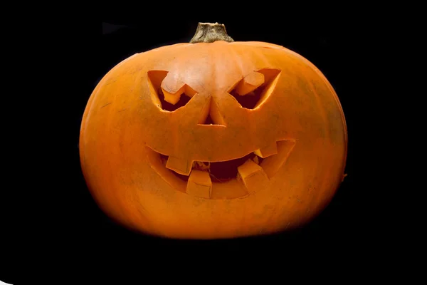 Lanterna zucca di Halloween. — Foto Stock