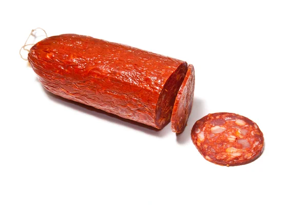 Grote chorizo worst — Stockfoto