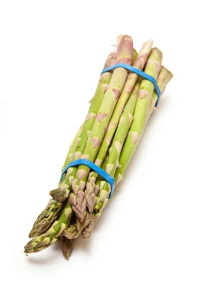 Asparagus isolated on a white studio background. — Stock Photo, Image