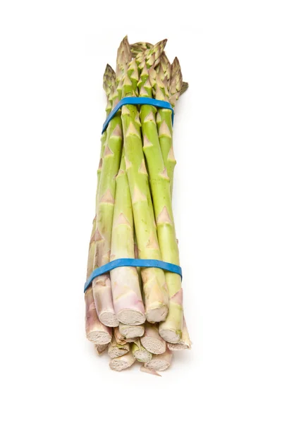 Asparagus terisolasi pada latar belakang studio putih . — Stok Foto
