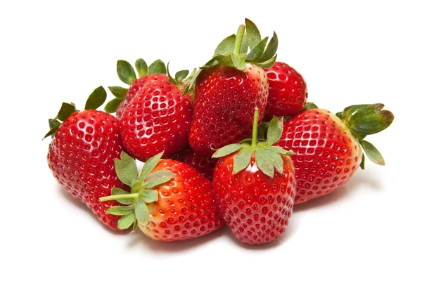 çilek beyaz stüdyo özgeçmişlerine izole.