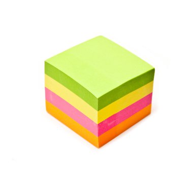 bir beyaz stüdyo arka planda izole Not.