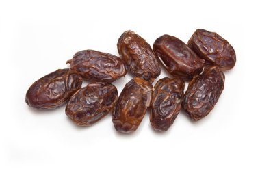 bir beyaz stüdyo arka planda izole medjool Tarih.