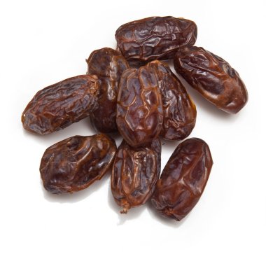 bir beyaz stüdyo arka planda izole medjool Tarih.
