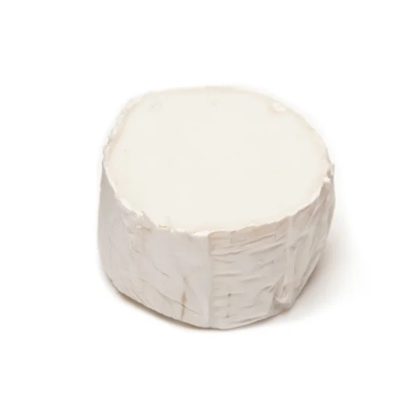 Gevrik goats cheese isolated on a white studio background. — Stock Photo, Image
