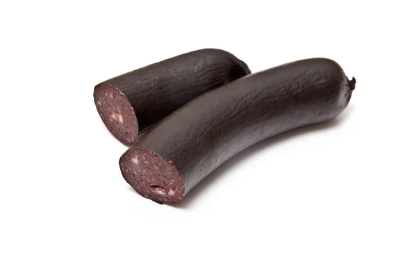 Black pudding sausage — Stock Photo, Image