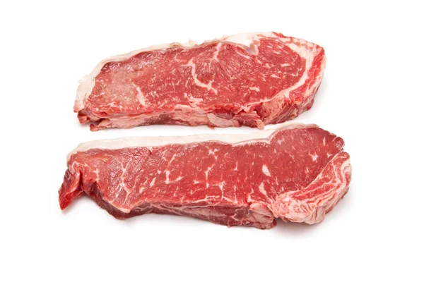 Sirloin steaks — Stock Photo, Image