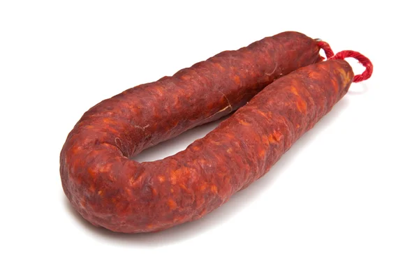Chorizo De Pueblo sausage — Stock Photo, Image