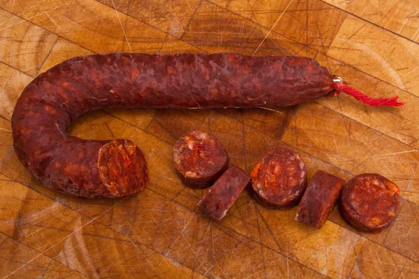 Salsiccia Chorizo De Pueblo — Foto Stock