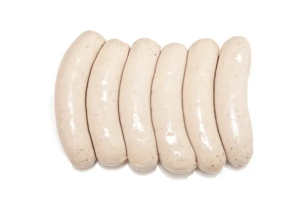 Salsicce tedesche Bratwurst — Foto Stock