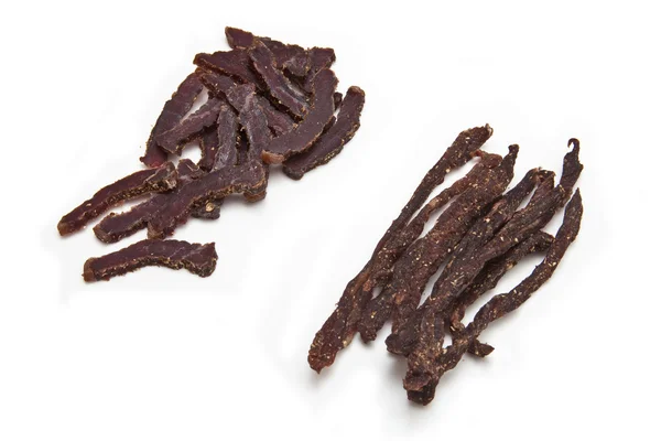 South African biltong strips — Stock Photo, Image