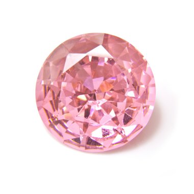 pembe Singe kristal elmas