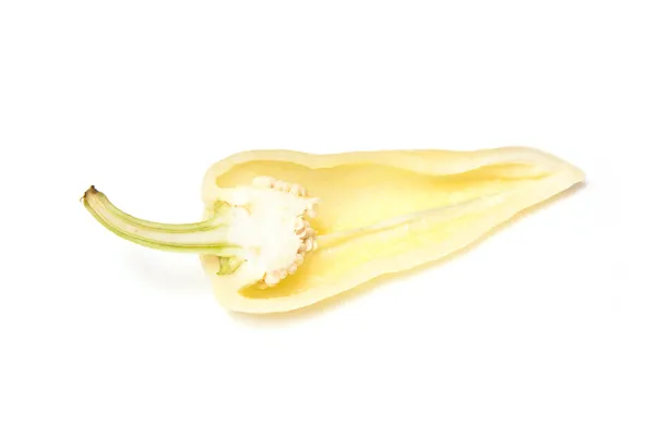 Páprica branca pimenta — Fotografia de Stock