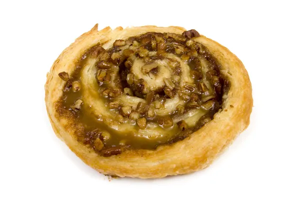 Toffee pecan twirl — Stock Photo, Image